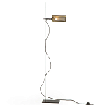 Торшер с плафоном из перфорированного металла Elledge Floor Lamp варинант исполнения - 5 | Loft Concept в Екатеринбурге