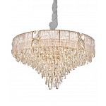 Люстра с каскадом из прозрачного хрусталя Constant Sparks варинант исполнения - 8 | Loft Concept в Екатеринбурге