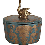 Фарфоровая шкатулка Swan Lake варинант исполнения - 2 | Loft Concept в Екатеринбурге