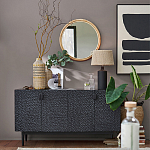 Ваза декоративная из натурального плетеного бамбука Bamboo Decor 32 варинант исполнения - 5 | Loft Concept в Екатеринбурге