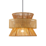 Подвесной светильник с абажуром из натуральных материалов Light Inside the Cell варинант исполнения - 1 | Loft Concept в Екатеринбурге