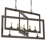 Люстра из пересекающихся прямоугольных элементов Intersecting Rectangles варинант исполнения - 3 | Loft Concept в Екатеринбурге