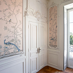 Обои ручная роспись Earlham Almost Mauve варинант исполнения - 4 | Loft Concept в Екатеринбурге