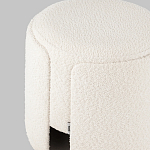Дизайнерский Пуф Букле Poof Alice White Boucle  варинант исполнения - 2 | Loft Concept в Екатеринбурге