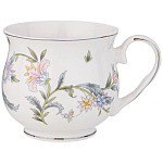 Кружка из фарфора с цветочным принтом 480 мл Tea Flower Set варинант исполнения - 1 | Loft Concept в Екатеринбурге