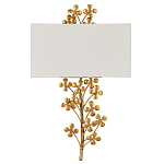 Бра с прямоугольным абажуром и каркасом в виде лепестков клевера Hanging Clover варинант исполнения - 3 | Loft Concept в Екатеринбурге