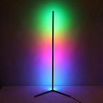 Торшер черного цвета на угловом основании Arteriors варинант исполнения - 2 | Loft Concept в Екатеринбурге