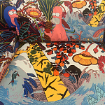 Мебельная ткань Велюр Simpsons in Paradise Т4-88 варинант исполнения - 1 | Loft Concept в Екатеринбурге