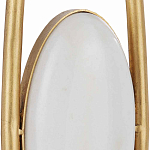 Торшер золотой c декоративной мраморной вставкой на каркасе Kernel варинант исполнения - 2 | Loft Concept в Екатеринбурге