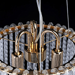 Люстра с подвесными рифлеными стеклянными трубками Nembus варинант исполнения - 18 | Loft Concept в Екатеринбурге