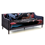 Диван ZAMBEZI Sofa Лиловый цвет варинант исполнения - 2 | Loft Concept в Екатеринбурге