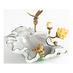 Чаша фигурная с обитателями леса и цветами Eden Garden варинант исполнения - 4 | Loft Concept в Екатеринбурге