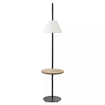 Торшер с полкой для хранения Floor Lamp with Storage Shelf варинант исполнения - 1 | Loft Concept в Екатеринбурге