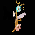 Бра с цветочным декором и птичкой Miscellaneous herbs варинант исполнения - 2 | Loft Concept в Екатеринбурге