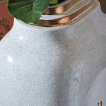 Ваза с золотисто-белыми фрагментами Faces of Imagination варинант исполнения - 10 | Loft Concept в Екатеринбурге