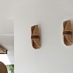 Бра плетеное из ротанга Chainmail варинант исполнения - 4 | Loft Concept в Екатеринбурге