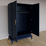 Платяной шкаф Elsa Dreams Blue с 2-мя фасадами варинант исполнения - 4 | Loft Concept в Екатеринбурге