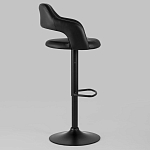 Барный стул черного цвета Strohach варинант исполнения - 2 | Loft Concept в Екатеринбурге