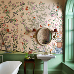 Обои ручная роспись Houghton Edo Blush варинант исполнения - 1 | Loft Concept в Екатеринбурге