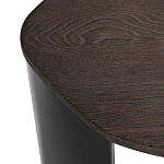 Столик журнальный приставной темный шпон Form Graphics варинант исполнения - 3 | Loft Concept в Екатеринбурге