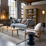 Фигурный приставной столик черного цвета AMORPHOUS варинант исполнения - 6 | Loft Concept в Екатеринбурге