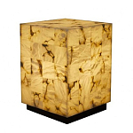 Торшер прямоугольный из натурального камня Calcite Geometry варинант исполнения - 6 | Loft Concept в Екатеринбурге