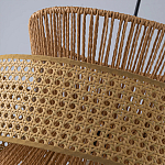 Подвесной светильник с абажуром из натуральных материалов Light Inside the Cell варинант исполнения - 7 | Loft Concept в Екатеринбурге