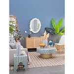 Зеркало овальное с багетом в виде кораллов Coral Dеcor варинант исполнения - 4 | Loft Concept в Екатеринбурге