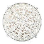 Журнальный столик из натурального дерева в винтажном стиле Openwork Coffee Table варинант исполнения - 2 | Loft Concept в Екатеринбурге