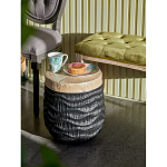 Приставной столик с фактурой под натуральное дерево Immortality варинант исполнения - 4 | Loft Concept в Екатеринбурге