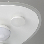 Потолочный светильник овальной формы белого цвета с 7-ю лампами Lunar Pebbles варинант исполнения - 9 | Loft Concept в Екатеринбурге