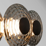 Бра из трех стеклянных фактурных дисков Eyepiece варинант исполнения - 2 | Loft Concept в Екатеринбурге