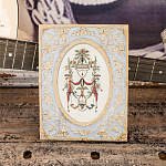 Декоративный постер в раме с рельефным растительным узором арабески New Collection of Arabesques Poster варинант исполнения - 6 | Loft Concept в Екатеринбурге