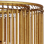 Потолочный светильник двухъярусный золотого цвета Metal Tentacles варинант исполнения - 1 | Loft Concept в Екатеринбурге