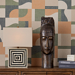 Настольная лампа с квадратным основанием и прямоугольным абажуром Neat Lines варинант исполнения - 5 | Loft Concept в Екатеринбурге