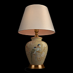 Настольная лампа бежевая с изображением птиц Slip Away варинант исполнения - 10 | Loft Concept в Екатеринбурге