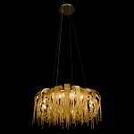 Люстра круглая подвесная с металлическими дугами и длинными цепочками 80 см Atlantis Chain варинант исполнения - 13 | Loft Concept в Екатеринбурге