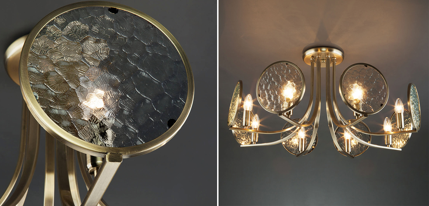 Потолочная люстра Moibeal Chandelier antique bronze - Loft-Concept в Екатеринбурге