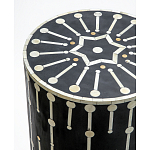 Дизайнерские приставной столик с инкрустацией Mandika Bone Inlay Stool варинант исполнения - 1 | Loft Concept в Екатеринбурге