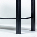 Черная консоль с выдвижными ящиками Monica варинант исполнения - 4 | Loft Concept в Екатеринбурге