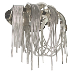 Бра с металиическими цепочками и дугообразными элементами Atlantis Chain варинант исполнения - 5 | Loft Concept в Екатеринбурге