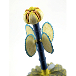 Статуэтка тропический фрукт Pandora Tropical Fruit Grey Yellow Flower варинант исполнения - 1 | Loft Concept в Екатеринбурге