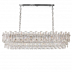 Люстра овальная с хрустальными подвесками Gorgeous Crystal Light варинант исполнения - 7 | Loft Concept в Екатеринбурге