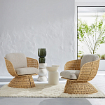 Приставной столик белого цвета Bead варинант исполнения - 4 | Loft Concept в Екатеринбурге