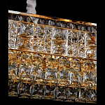 Люстра овальной формы хрустальная в неоклассическом стиле Majesty варинант исполнения - 3 | Loft Concept в Екатеринбурге