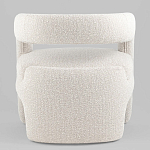 Кресло дизайнерское для лаунж зоны жемчужного цвета Pearl Lounge варинант исполнения - 7 | Loft Concept в Екатеринбурге