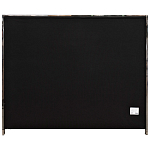 Кровать двуспальная серая с высоким мягким изголовьем Heart of the Bedroom варинант исполнения - 4 | Loft Concept в Екатеринбурге