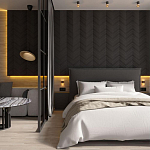 Гипсовая 3D панель с принтографией PE-08 варинант исполнения - 1 | Loft Concept в Екатеринбурге