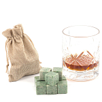 Камни для охлаждения виски из натурального камня жадеит Natural Stone Cube варинант исполнения - 5 | Loft Concept в Екатеринбурге