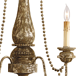 Бра состаренное с нитями из бусин Aged Silhouette варинант исполнения - 1 | Loft Concept в Екатеринбурге